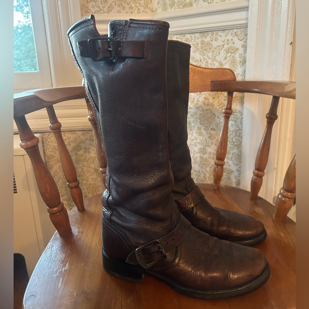 FRYE- Veronica Slouch (discontinued)- size 7.5, brown
